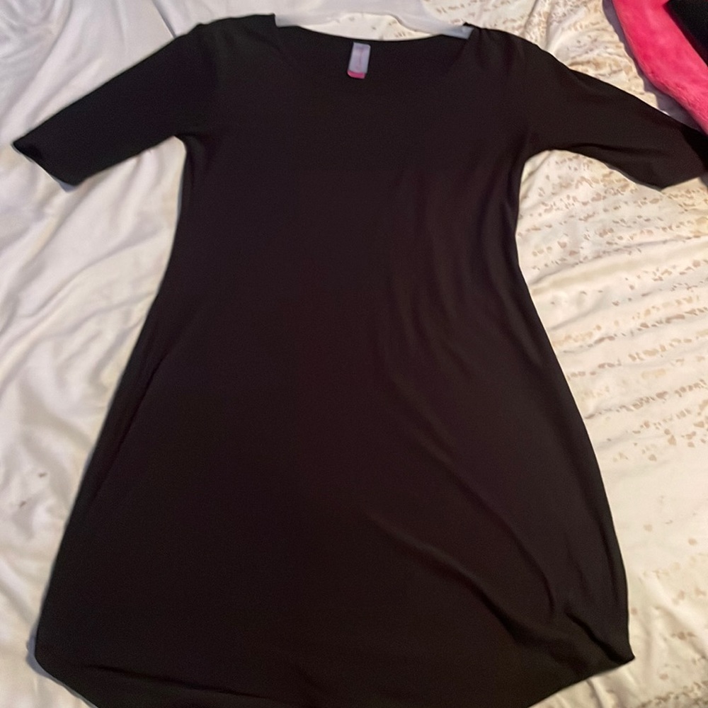 black cute dress